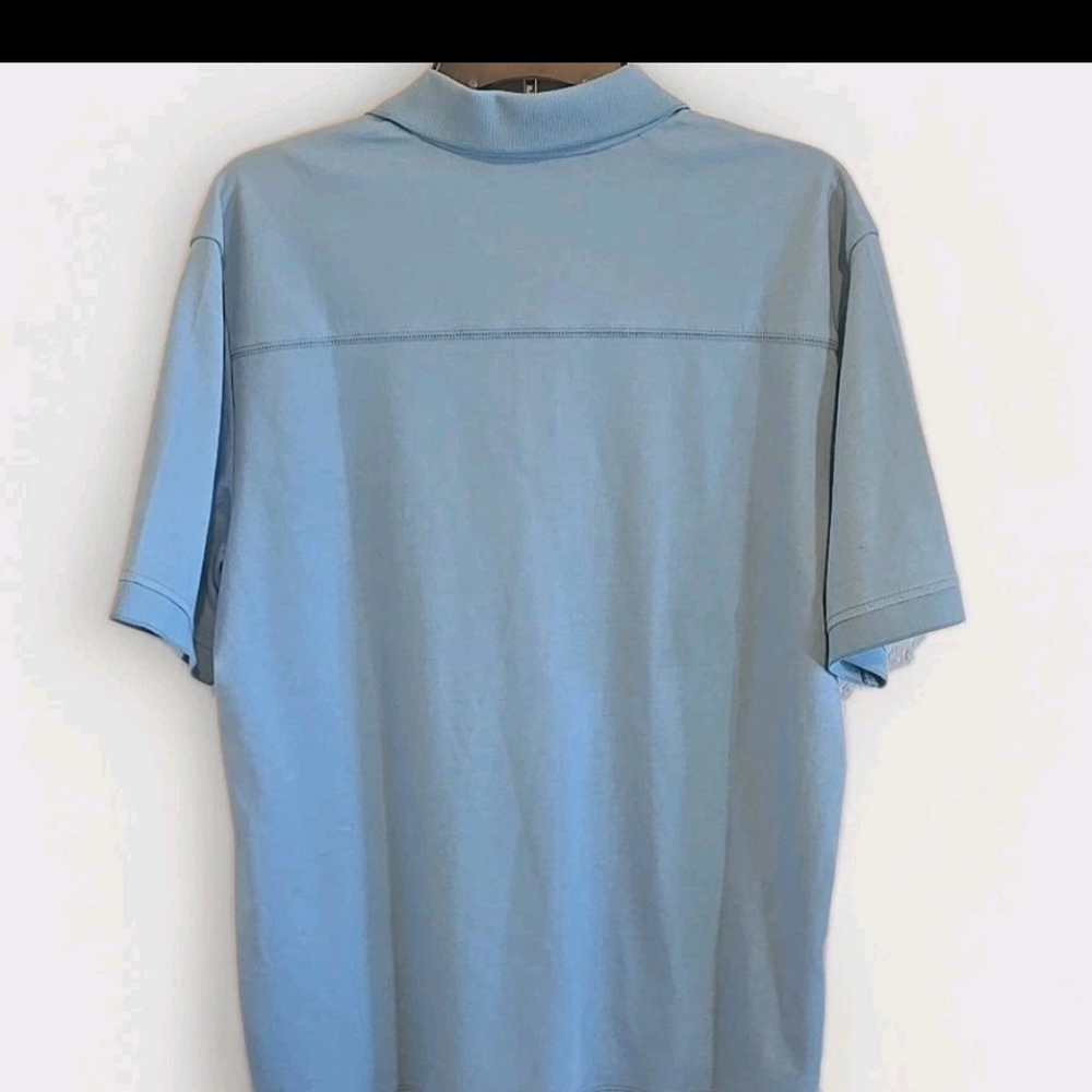 Tommy Bahama Men’s Air Blue Polo Shirt - Picture 3 of 5